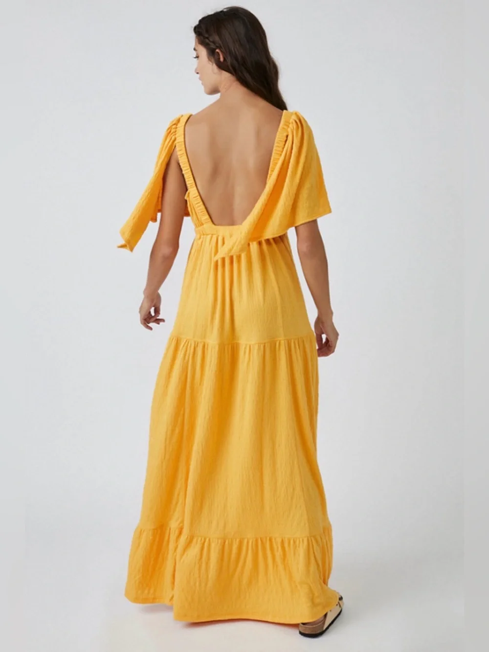 Free People Beach Swim La La Maxi Dress Small